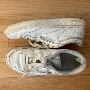 Reebok Club C Classic White Athletic Shoes